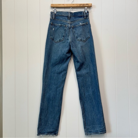 Abercrombie & Fitch Ultra High Rise 90s Straight Jean Size 26 2 - Picture 5 of 10
